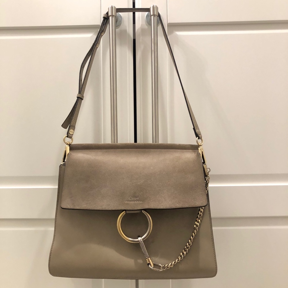 Chloe Faye Bag Grey